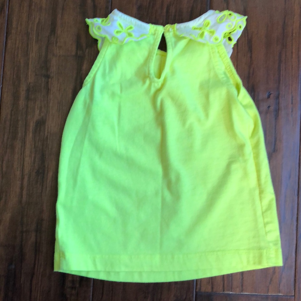 Baby Gap summer bundle yellow and jean tops 18-24 - Picture 7 of 8
